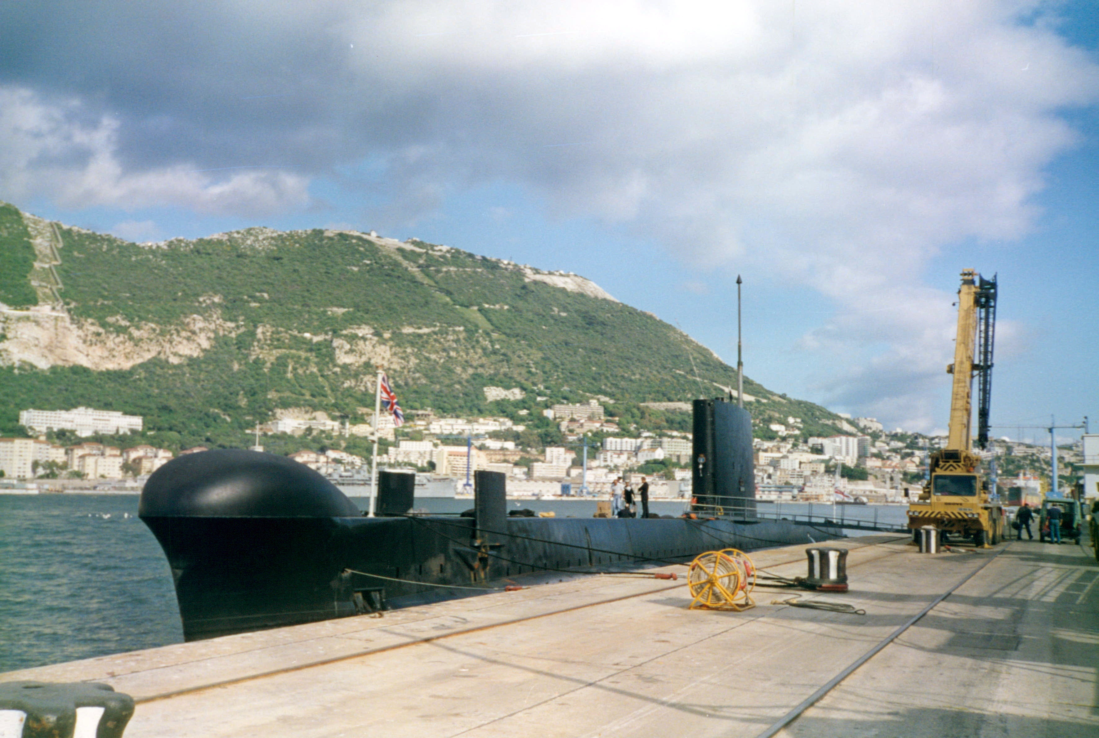 Image of HMS Opportune at sea